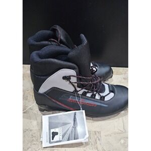 Salomon Escape Nordic Cross Country Ski Boots Mens Size 10.5 US 44.5 EU Black